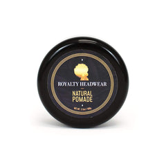 Royalty Headwear Natural Wave Pomade – Silky & Moisturized Hair, Strong Hold, Easy Wash – Men’s Grooming Supplies, Natural Ingredients (3.5oz)