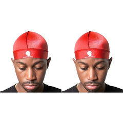 Royalty Headwear Silky Wave Cap for 360, 540 & 720 Waves, Soft Breathable Durag Skull Cap Beanie for Men