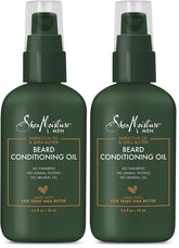 SheaMoisture Beard Conditioning Oil for a Full Beard Maracuja Oil and Shea Butter to Moisturize and Soften 3.2 oz,(Pack of 2)
