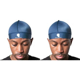 Royalty Headwear Silky Wave Cap for 360, 540 & 720 Waves, Soft Breathable Durag Skull Cap Beanie for Men