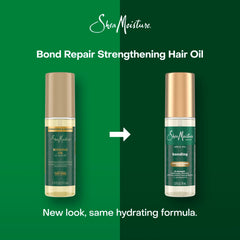 SheaMoisture Bonding Oil Amla Oil To Protect,Strengthen And Smooth Hair With Amla-Oil And Fair-Trade Shea Butter With 5X Strength-And 24-Hour Frizz & Humidity Control 3.3 Fl Oz,(Pack of 2)