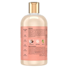 SheaMoisture Curl and Shine Coconut Shampoo Coconut & Hibiscus for Curly Hair Paraben Free Shampoo 13 oz