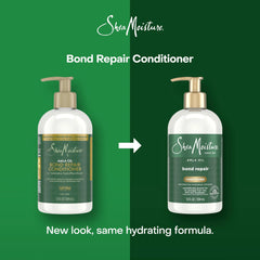 Shea Moisture Bond Repair Conditioner Amla Oil Strengthens And Repairs Hair Bonds With Hydroplex Technology And Amla Oil For Less Breakage With Restorative HydroPlex Infusion 13 FlOz