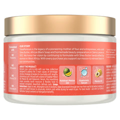 SheaMoisture Curl Stretch Multi-tasking Volume Cream Kalahari Melon Oil and a Tropical Vacation Scent With Hydrating Hyaluronic Serum, Defines Type 4 Curls For Days 11 Fl Oz, (Pack of 2)