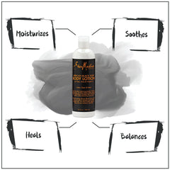 Sheamoisture Soothing Body Lotion for Troubled Skin African Black Soap Lotion with Shea Butter 13 oz