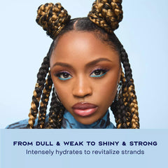 SheaMoisture Shampoo & Conditioner, Manuka Honey & Yogurt Hydrate & Repair + Whipped Curl Cream for Curly Hair Definition, Frizz Control