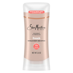 SheaMoisture Whole Body Deodorant Stick 72h Odor Control Fresh Aluminum Free 2.6 oz
