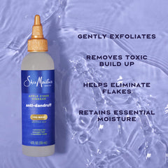 SheaMoisture Anti-Dandruff Pre-Wash Apple Cider Vinegar & Salicylic Acid To Gently Exfoliate & Remove Flakes System for a Healthier Scalp 4 oz