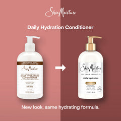 Shea Moisture Daily Hydrating Conditioner Virgin Coconut Oil For All Hair Types Sulfate-Free 13 oz