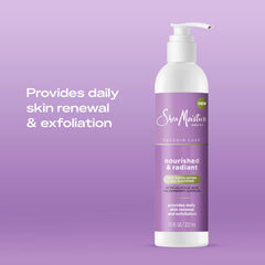 SheaMoisture Radiance BHA Exfoliating Gel Cleanser Nourished & Radiant Daily Skin Renewal Enhanced Brightness & Tone 7.5 fl oz