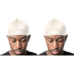 Royalty Headwear Silky Wave Cap for 360, 540 & 720 Waves, Soft Breathable Durag Skull Cap Beanie for Men