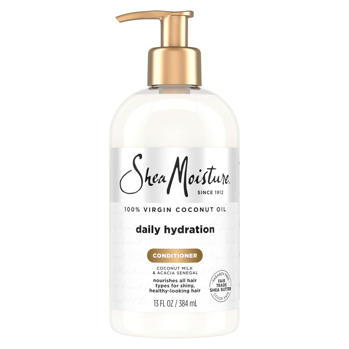 Shea Moisture Daily Hydrating Conditioner Virgin Coconut Oil For All Hair Types Sulfate-Free 13 oz