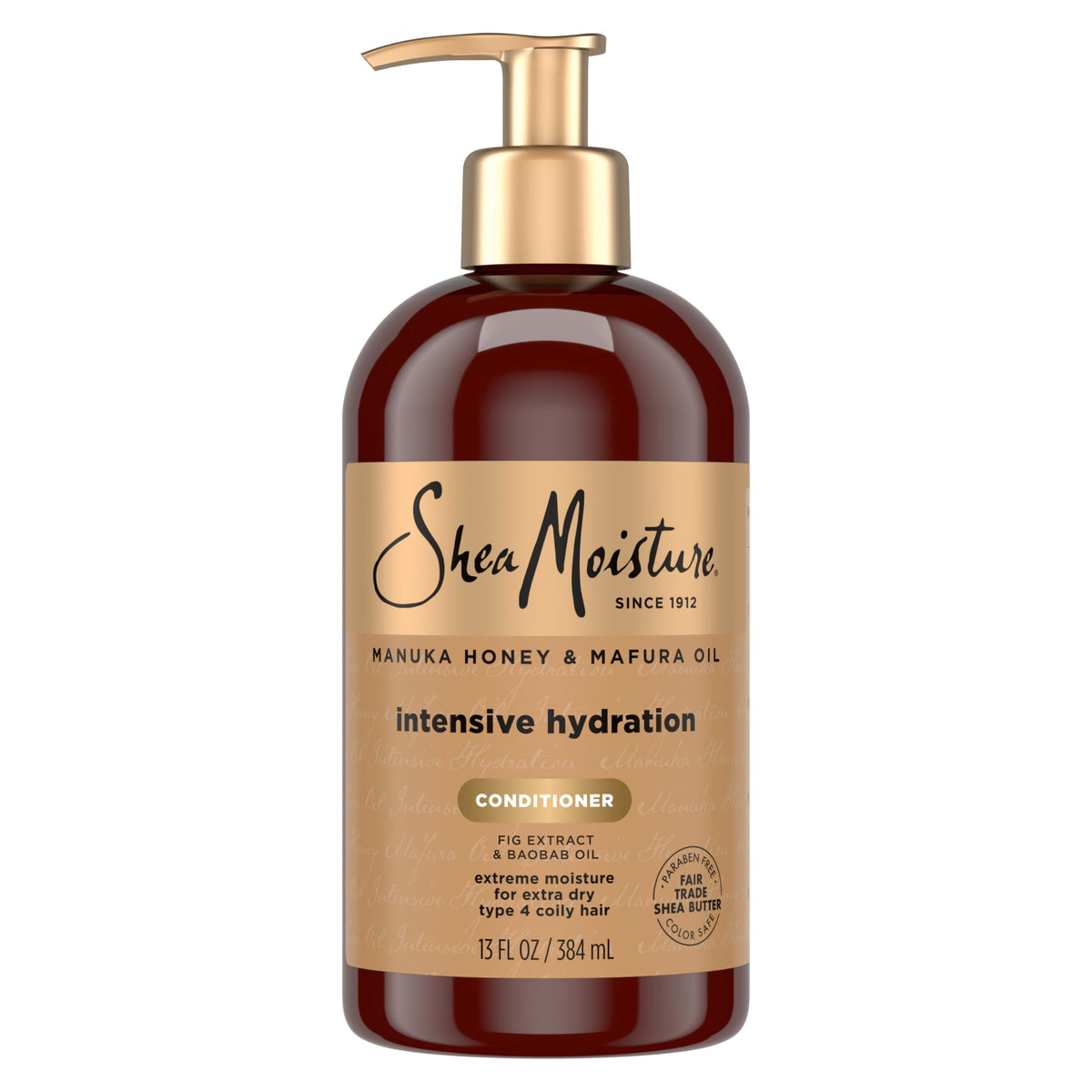 SheaMoisture Intensive Hydration Conditioner Manuka Honey and Mafura Oil for Dry, Damaged Hair Deep Moisturizing Conditioner 13 oz