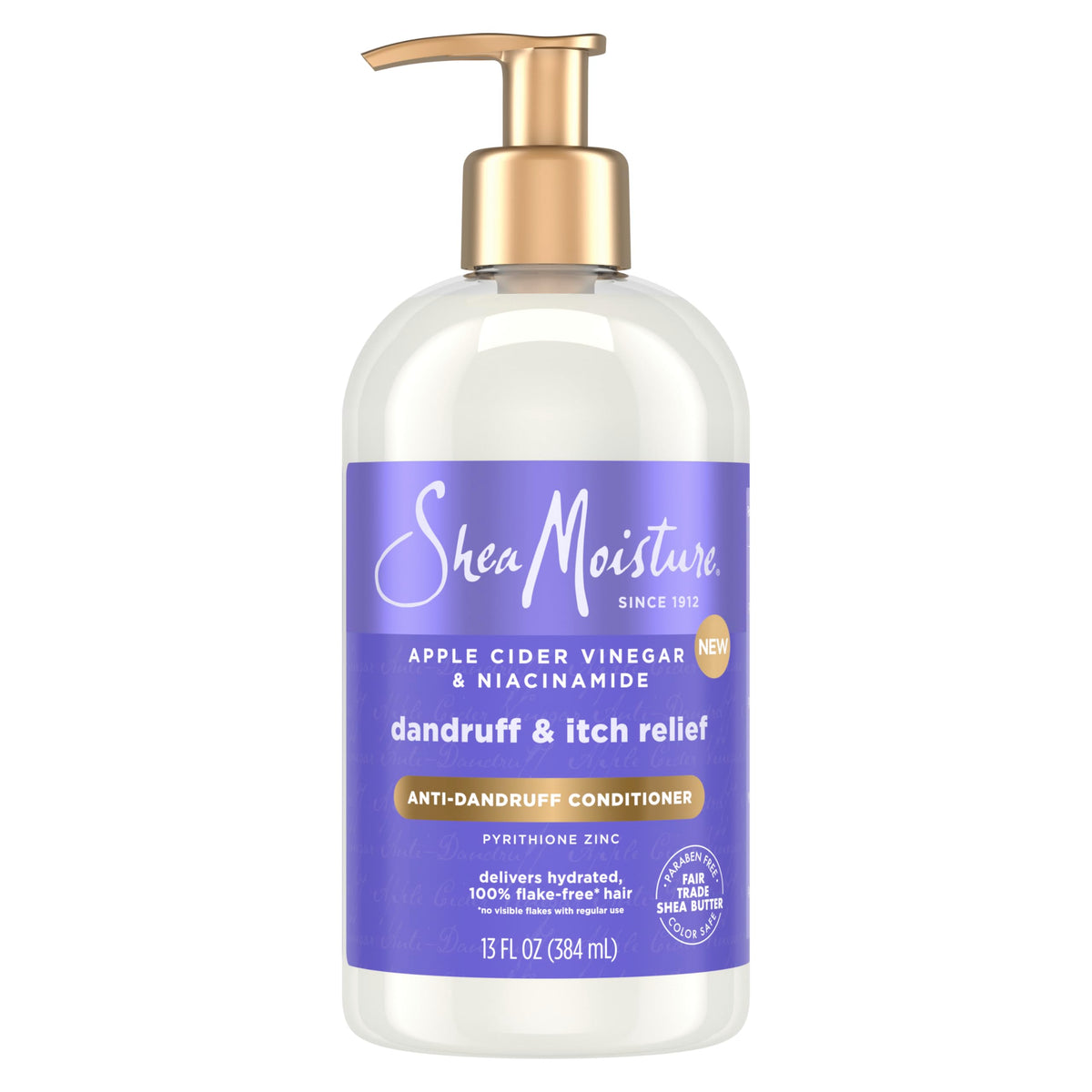 SheaMoisture Anti-Dandruff Conditioner Apple Cider Vinegar & Salicylic Acid For Soft & Smooth Hair System for a Healthier Scalp 13 oz